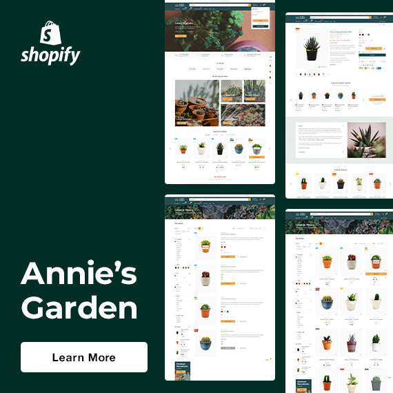Annie's Garden Shopify Theme - Premium Templates | HaloThemes